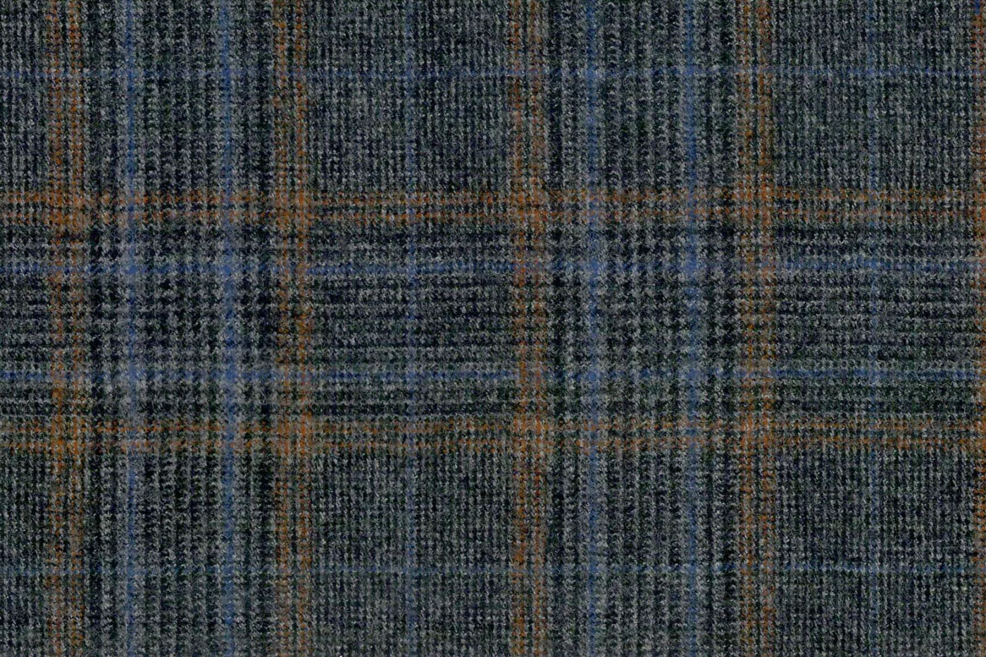 Marzotto Jacketing 28511-280 GREY CHECK fabric swatch