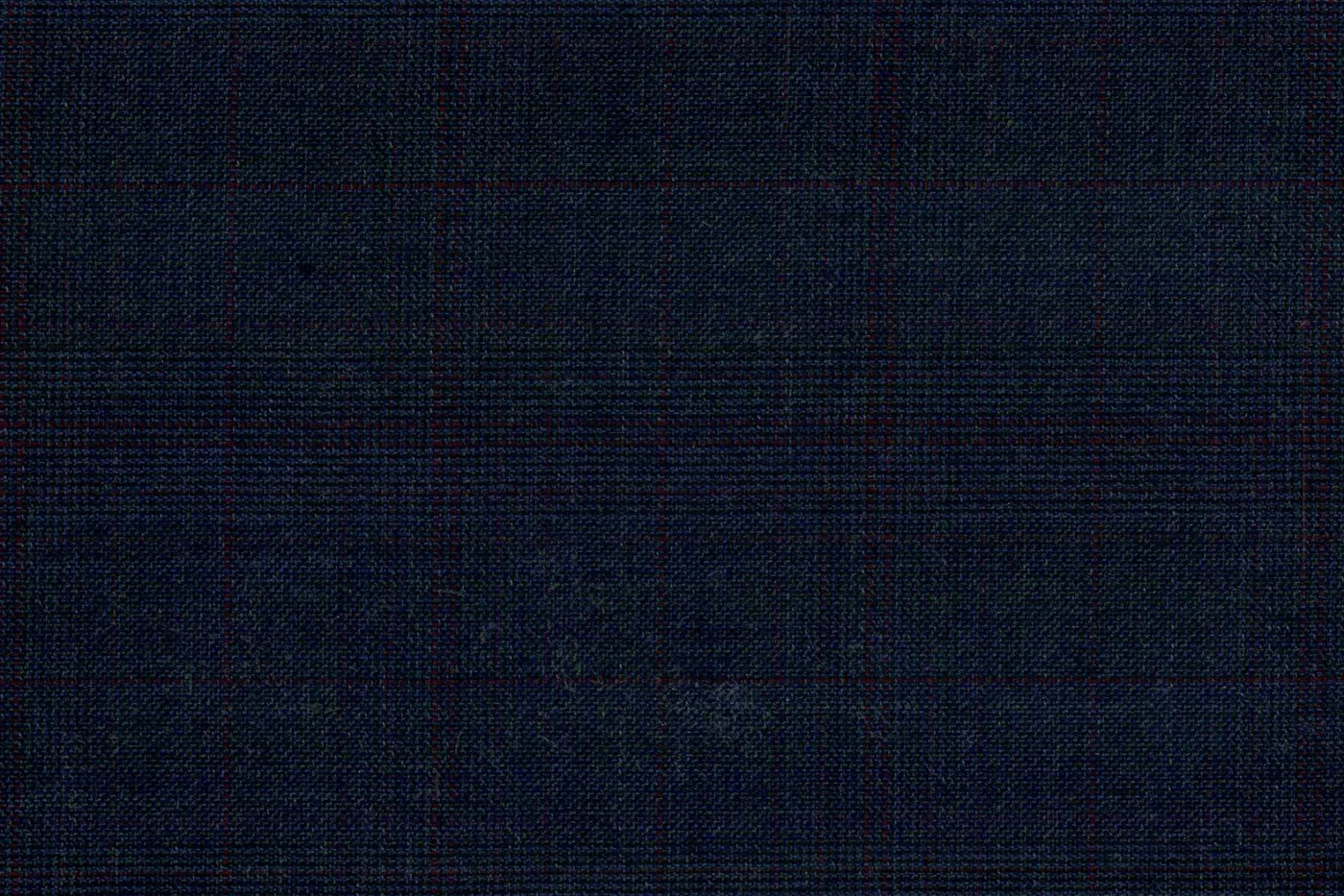 Marzotto Super 150's 27180-320 BLUE W/WNE CHECK fabric swatch