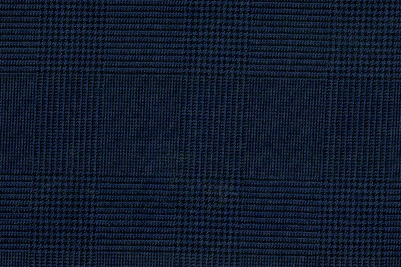Marzotto Super 150's 27182-320 BLUE CHECK fabric swatch