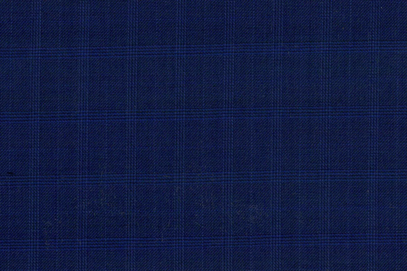 Marzotto Super 150's 28166-320 ROYAL BLUE CHK fabric swatch
