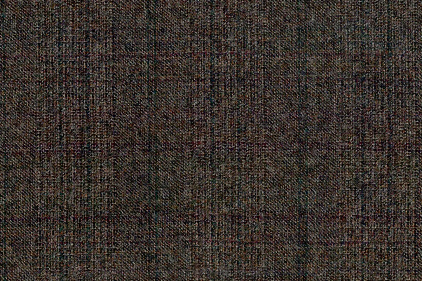 Marzotto 25736-280 BROWN W/BLUE CHECK fabric swatch
