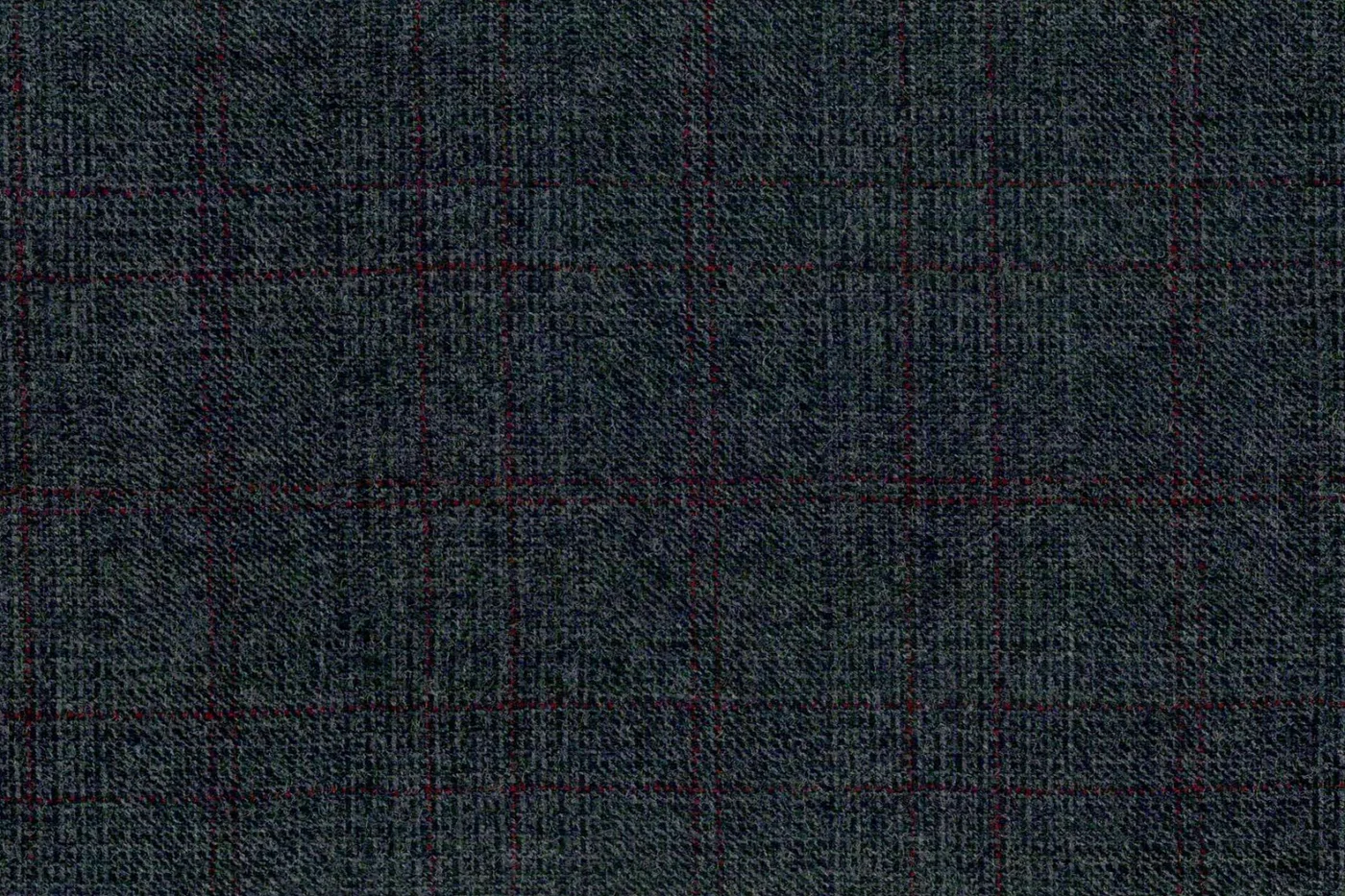 Marzotto 25737-280 GREY W/PURPLE CHECK fabric swatch