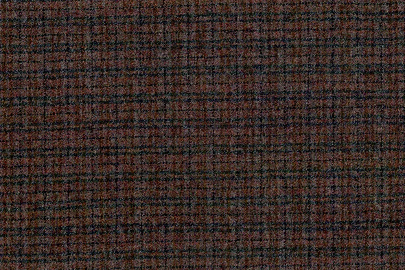 Marzotto 26265-280 BROWN MINI CHK fabric swatch