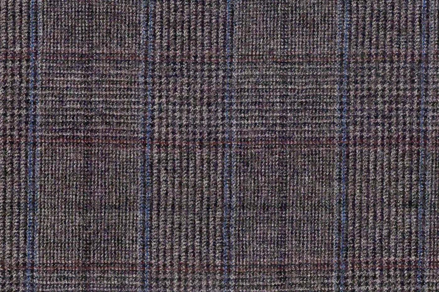 Marzotto 26286-280 GREY MULTI CHECK fabric swatch