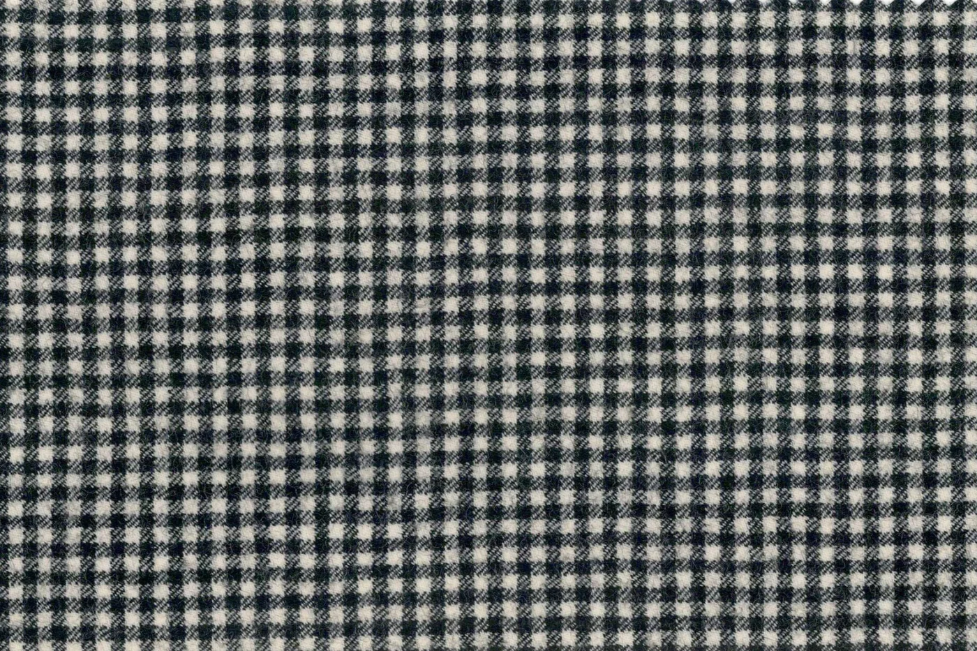 Marzotto 26307-280 BLACK/WHITE MINI CHK fabric swatch