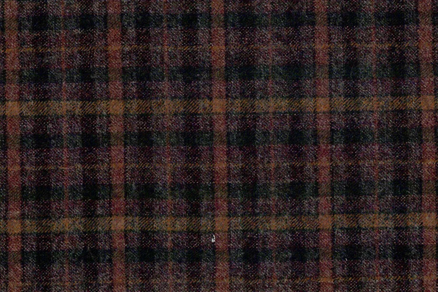 Marzotto 27120-280 BROWN W/BROWN CHECK fabric swatch