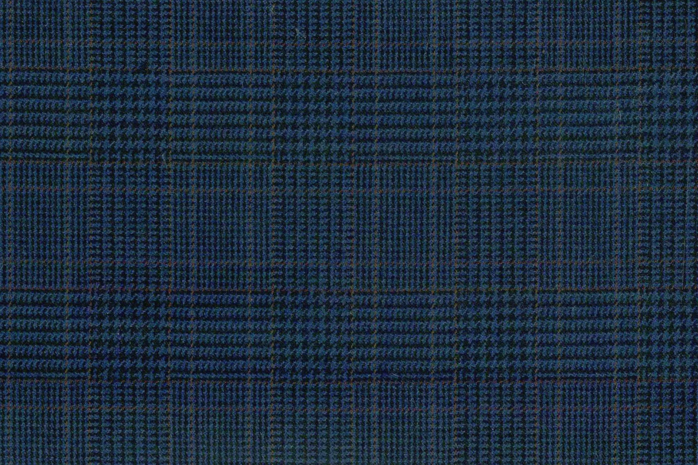 Mayfair 25667-120 BLUE W/ALMOND CHECK fabric swatch