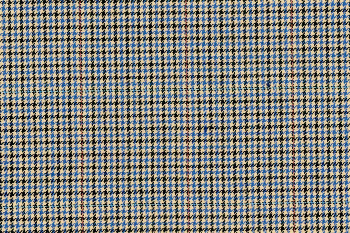 Mayfair 25670-120 WHEAT HTOOTH CHECK fabric swatch