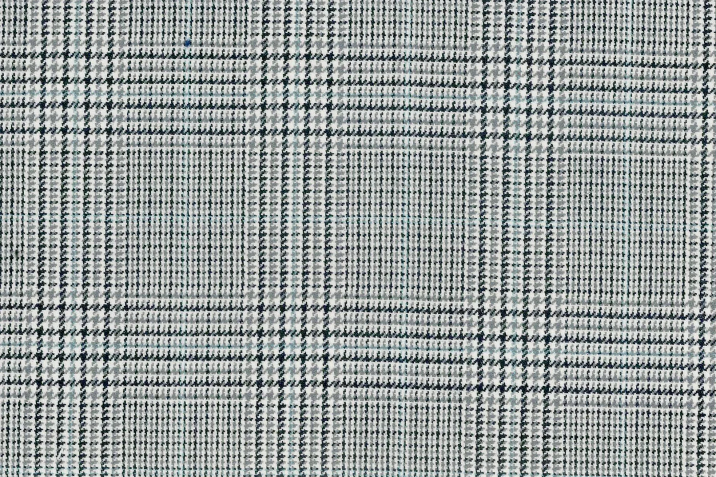 Mayfair 25680-120 GREY W/BLUE CHK fabric swatch
