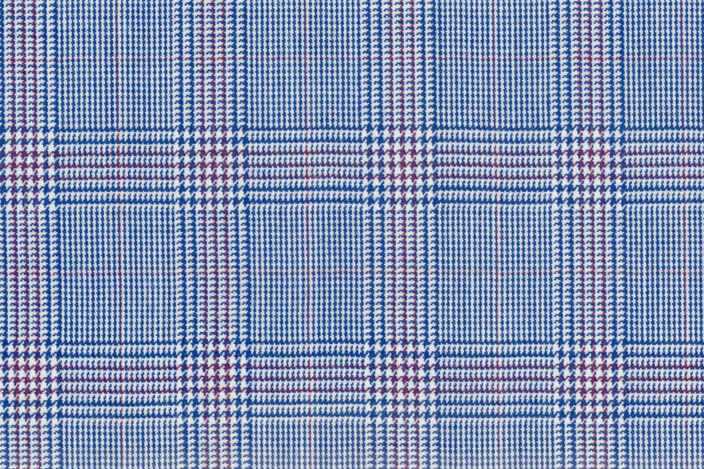 Mayfair 25684-120 BLUE GREY W/RED CHK fabric swatch
