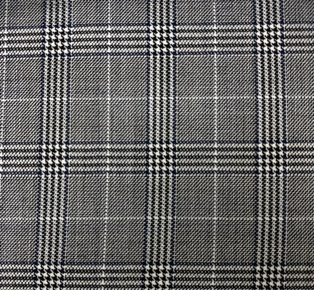 Mayfair 26726-120 LIGHT GREY CHECK fabric swatch