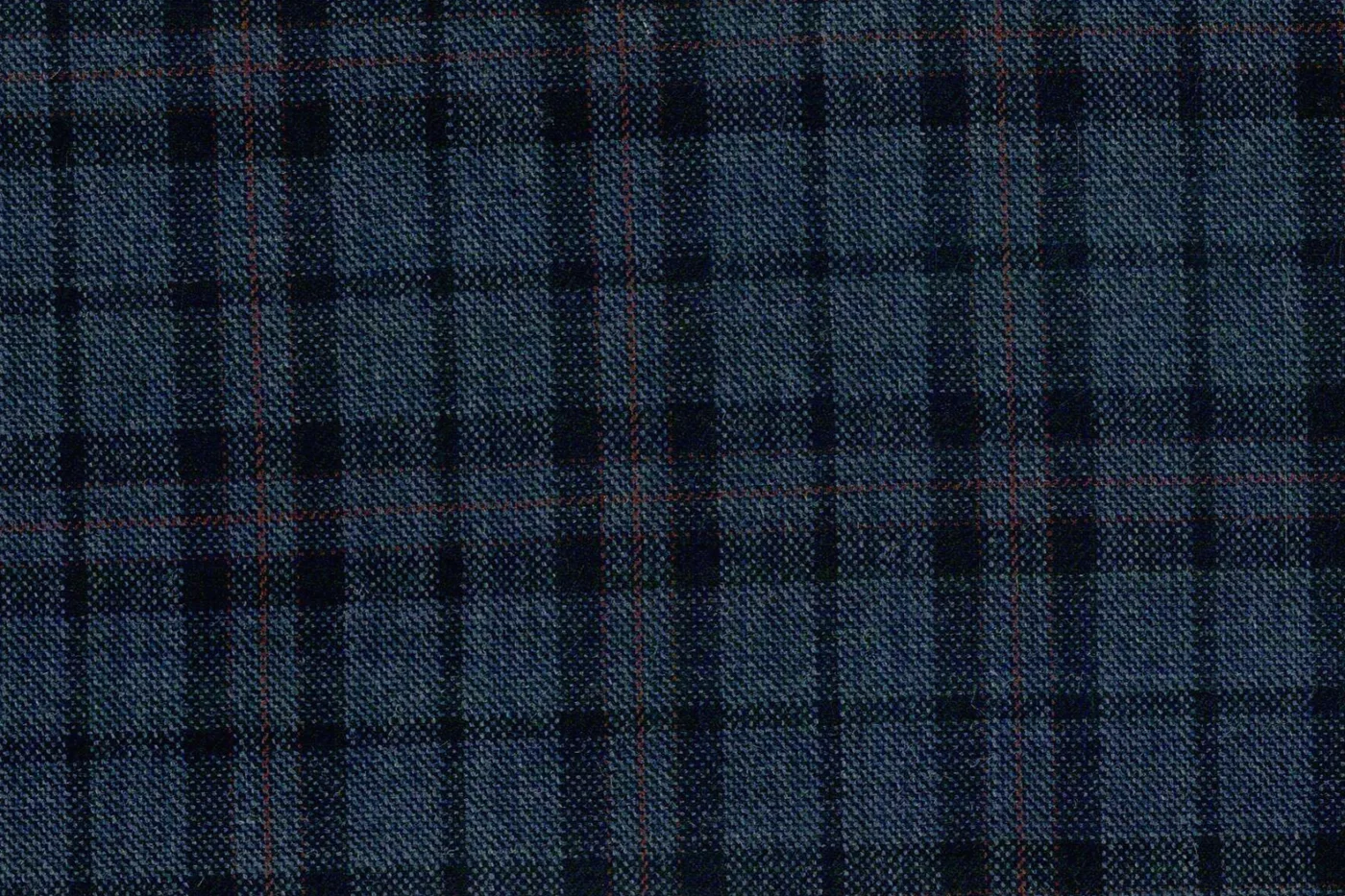 Mayfair 27193-120 MISTY BLUE W/BLK WP fabric swatch