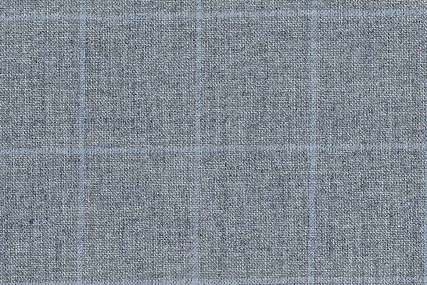 Mayfair 27195-120 LT.GREY W/BLUE WPANE fabric swatch