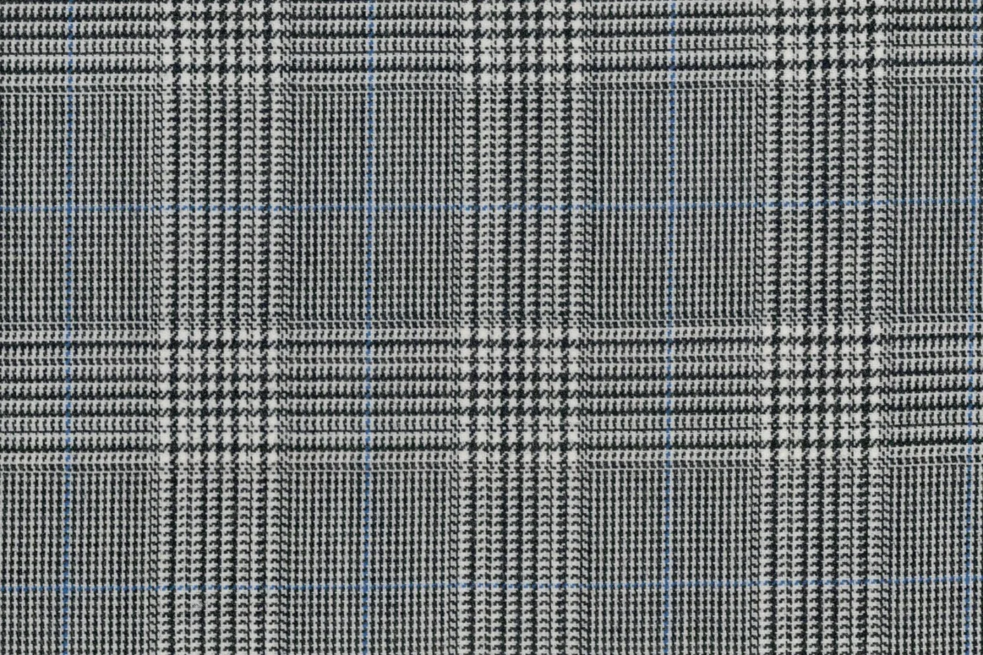 Mayfair 27207-120 LT.GREY W/BLUE CHK fabric swatch