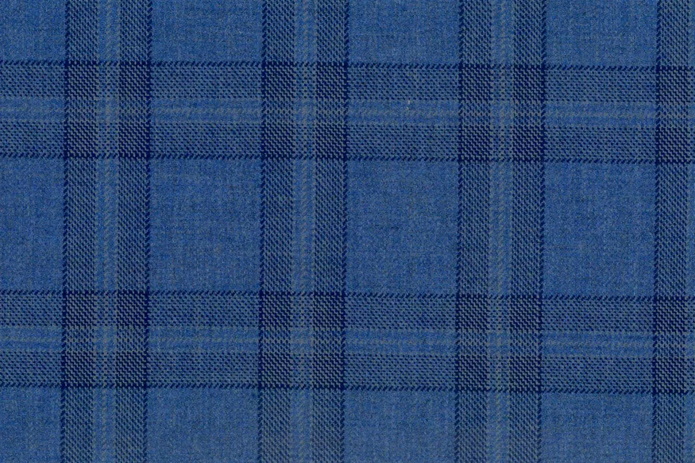 Mayfair 27533-120 MEDIUM BLUE CHK fabric swatch