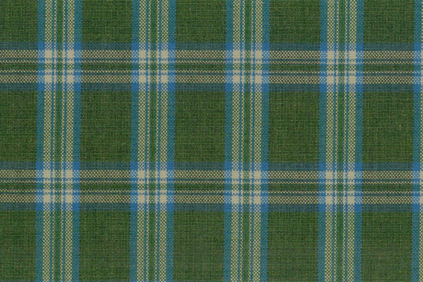 Mayfair 27540-120 GREEN W/BLUE CHK fabric swatch