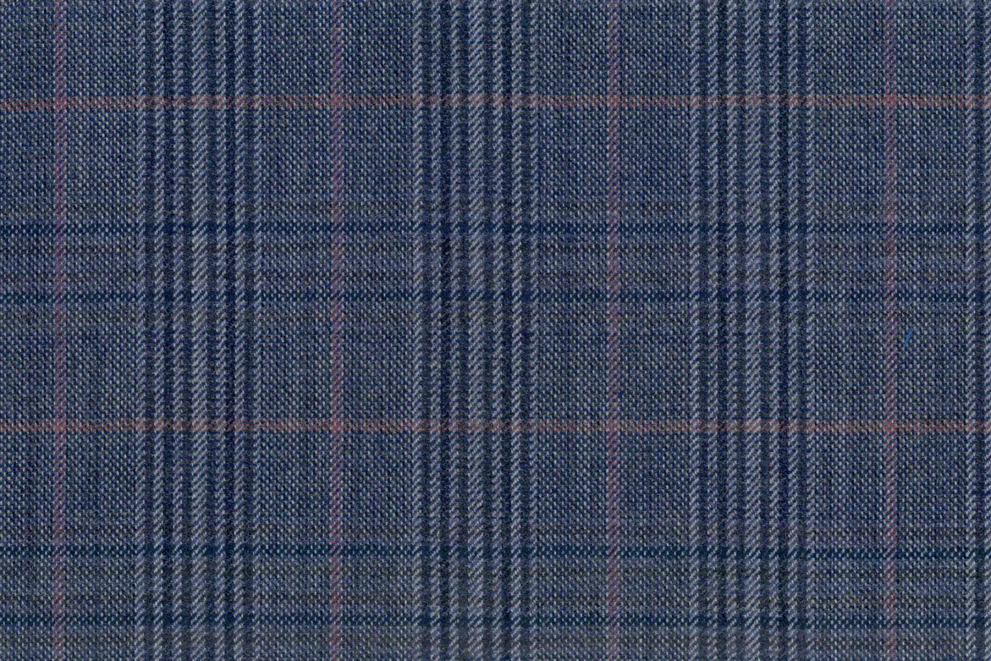 Mayfair 27543-120 BLUISH W/PINK CHK fabric swatch