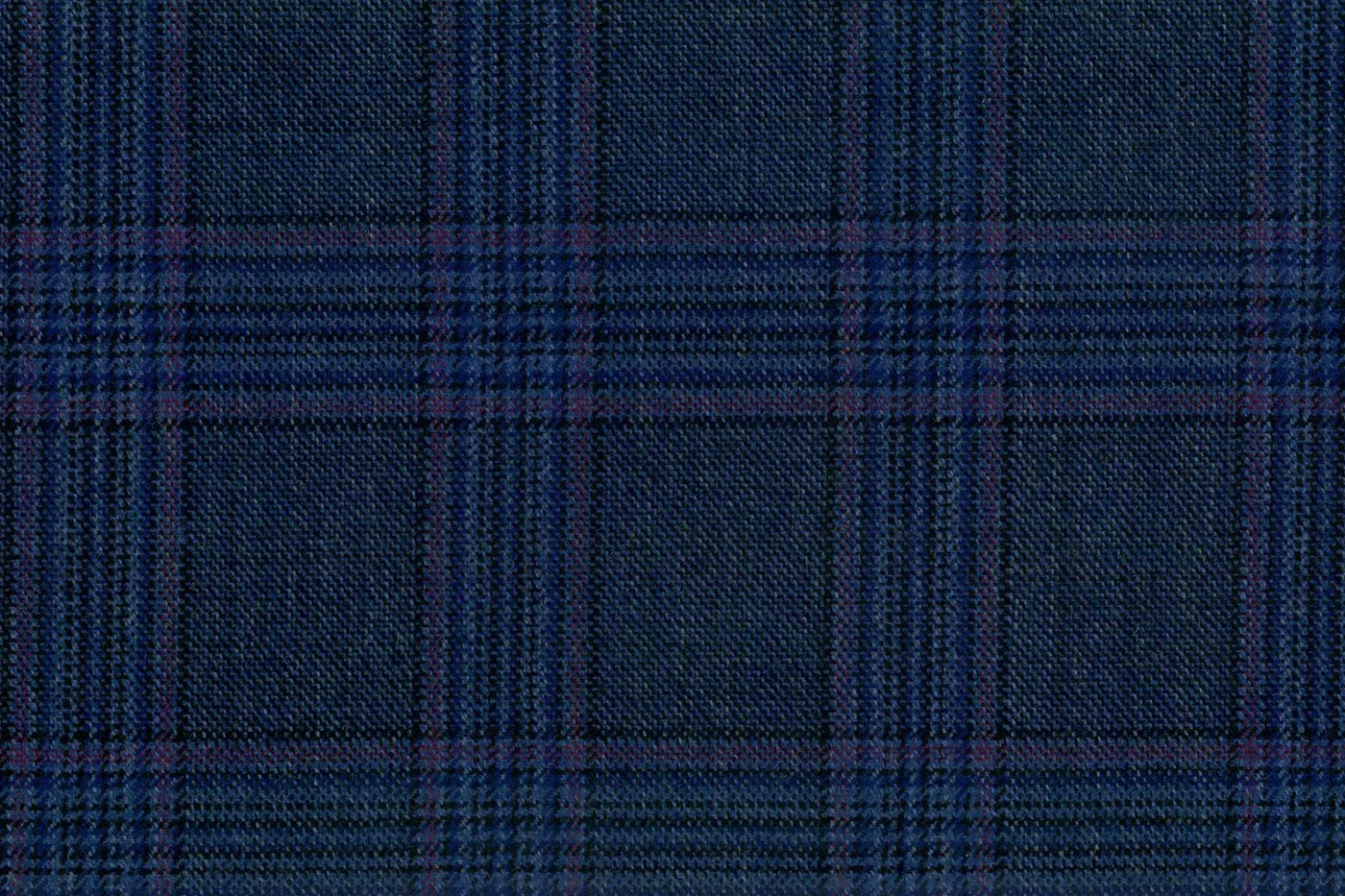 Mayfair 27557-120 BLUE W/PURPLE CHK fabric swatch