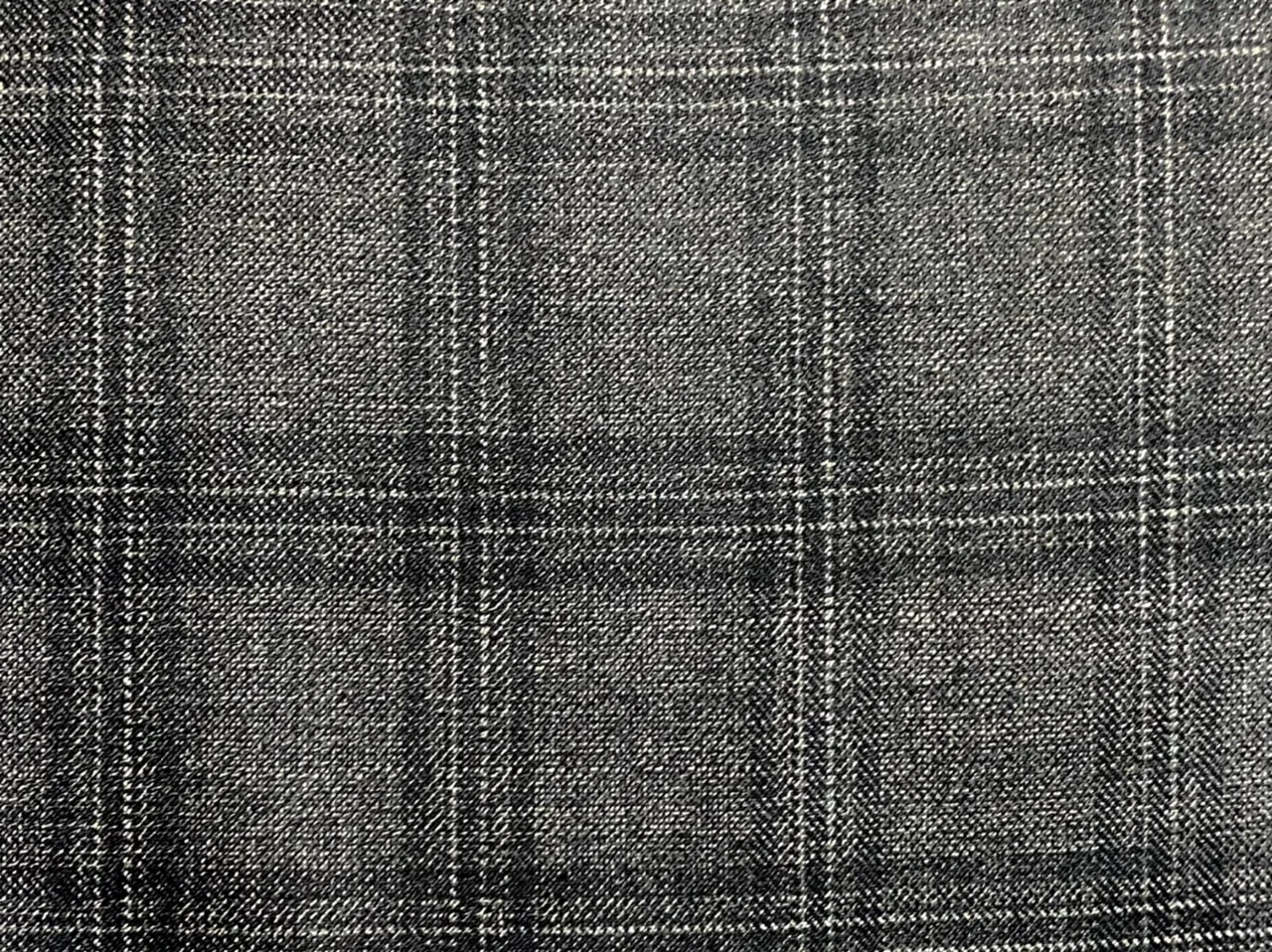 Mayfair 27562-120 GREY WINDOWPANE fabric swatch