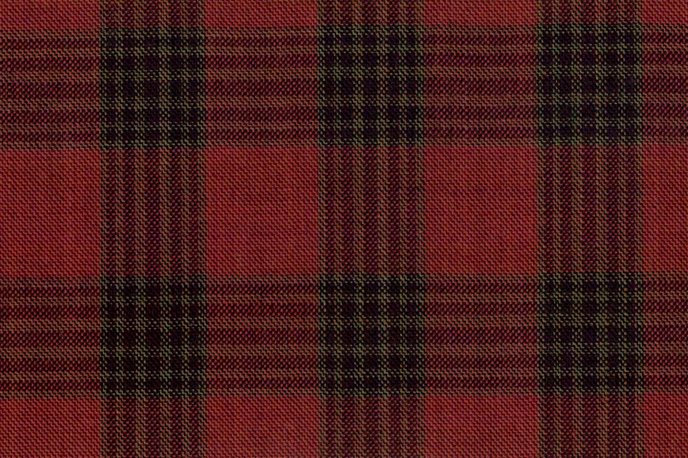 Mayfair 28073-130 ORANGE W/BROWN CHK fabric swatch