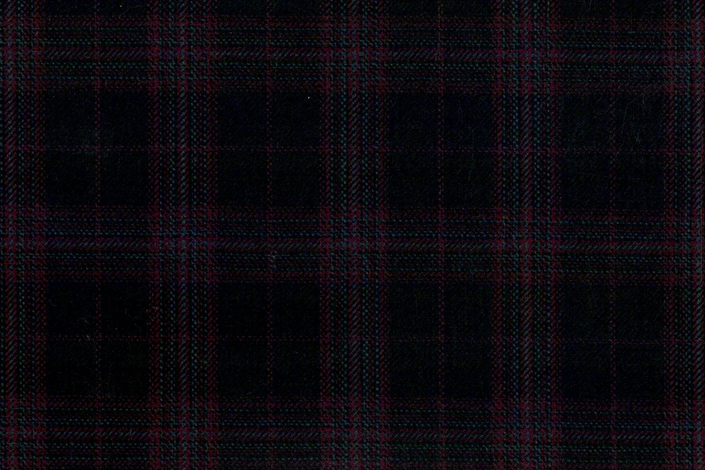 Mayfair 28077-130 BLACK W/RED CHK fabric swatch