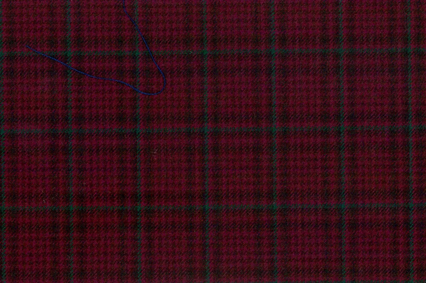 Mayfair 28083-130 RUST W/GREEN CHK fabric swatch