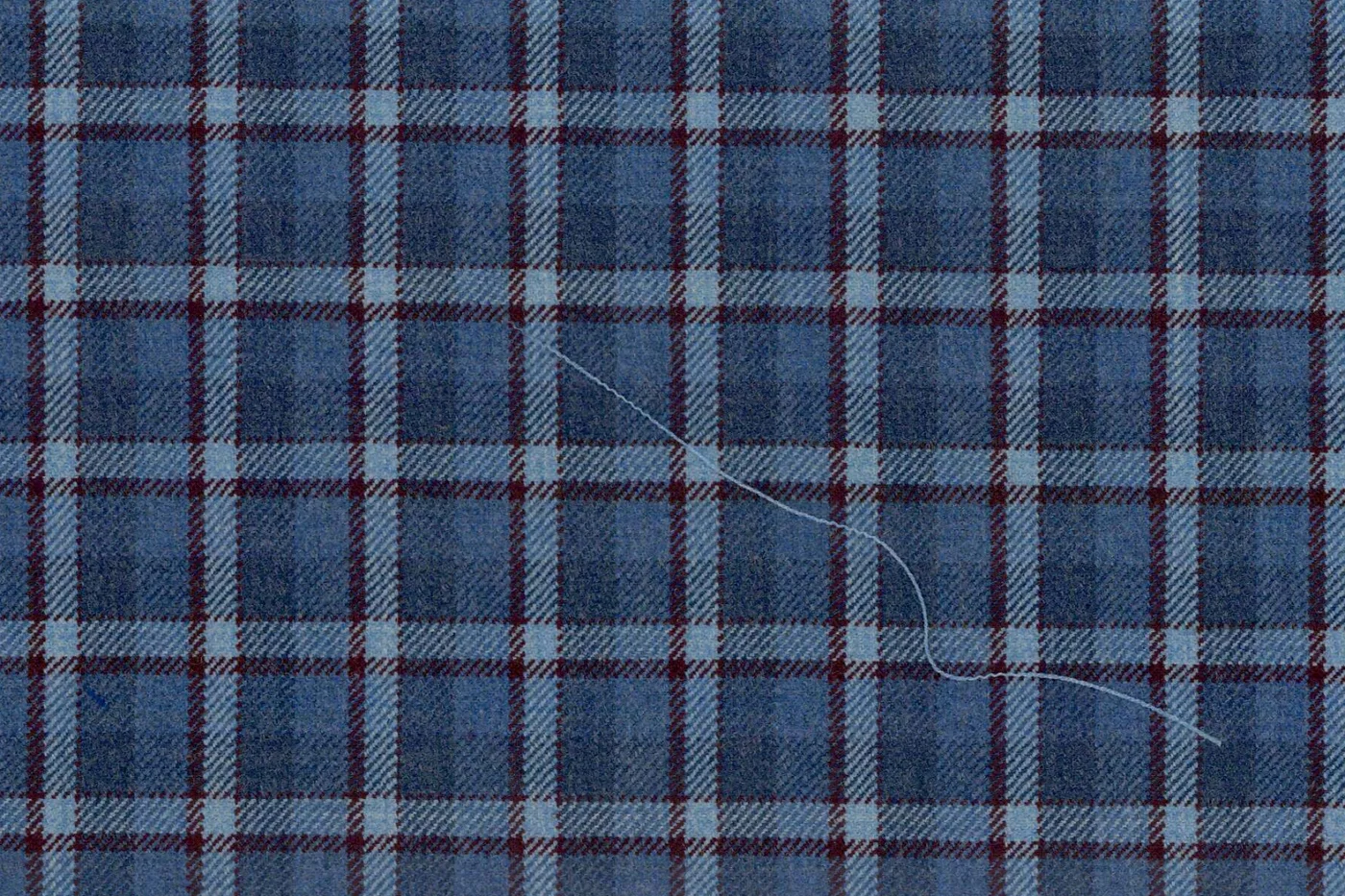 Mayfair 28086-130 BLUE FANCY MINI CHK fabric swatch