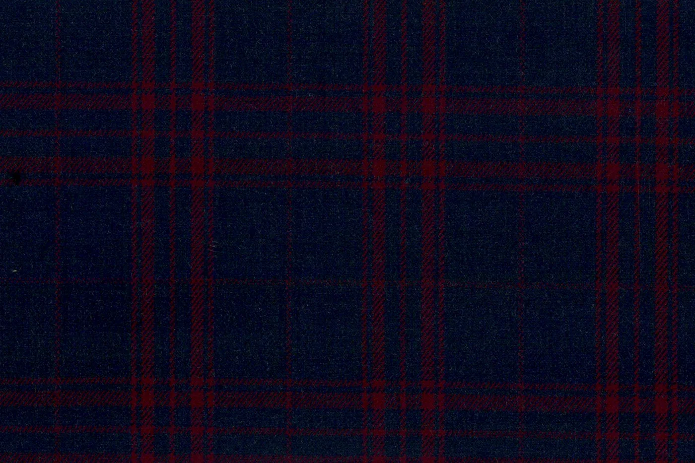 Mayfair 28266-130 NAVY W/RED CHECK fabric swatch