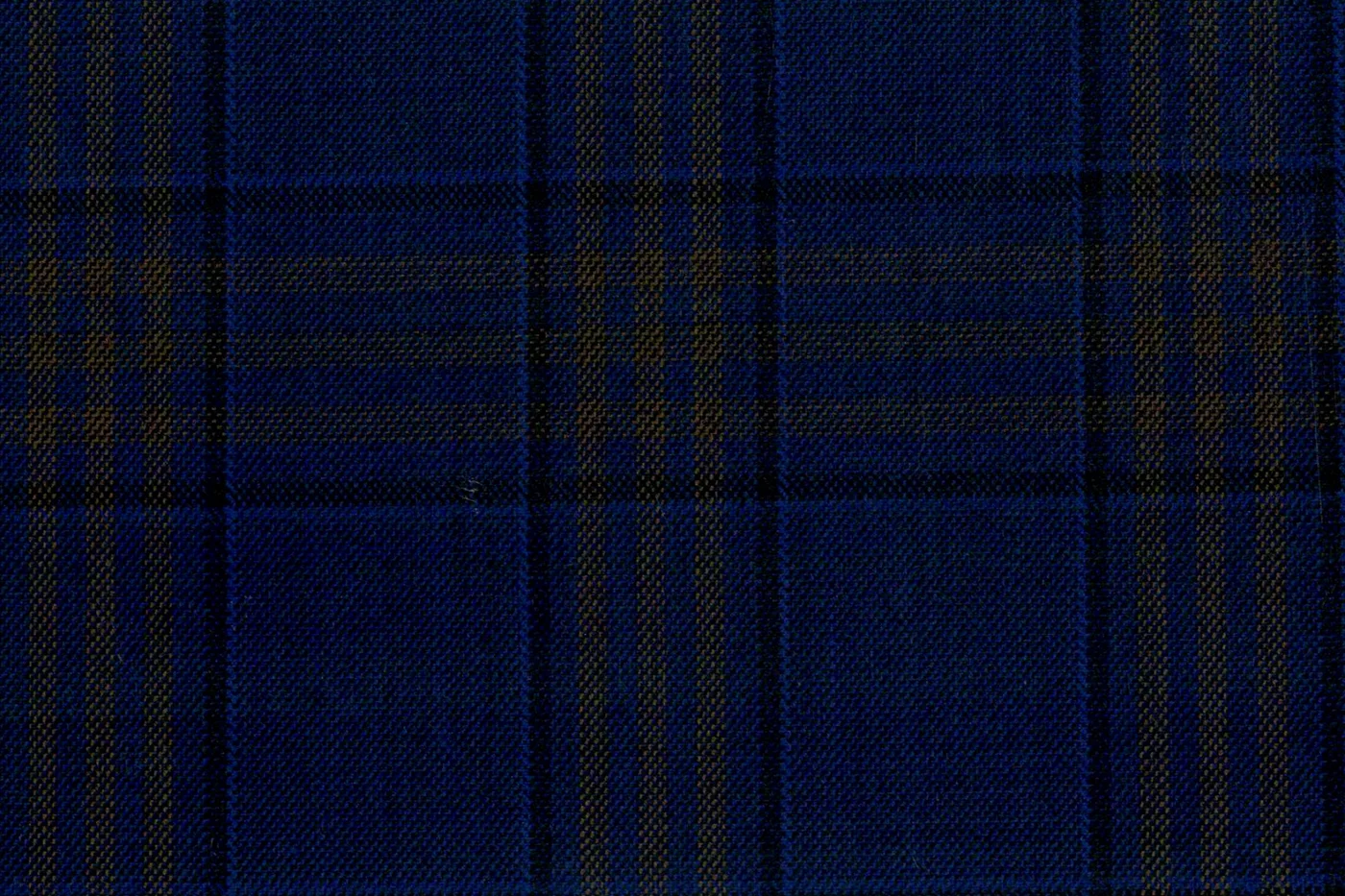 Mayfair 28267-130 BLUE W/CARAMEL CHK fabric swatch
