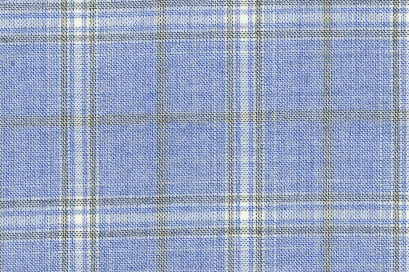 Mayfair 28307-130 LT BLUE CHECK fabric swatch