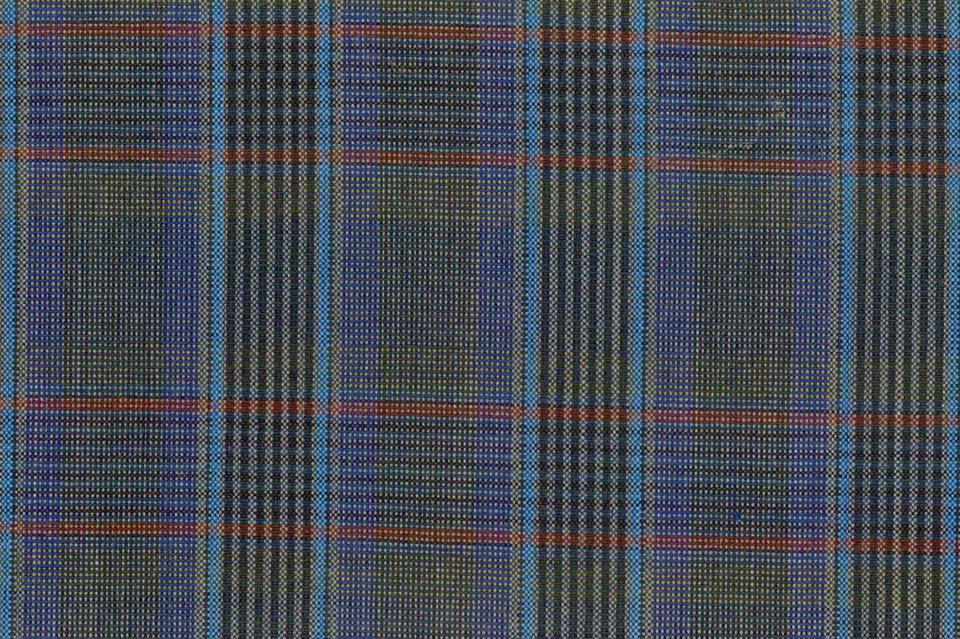 Mayfair 28322-120 ASH GREY MULTI CHK fabric swatch