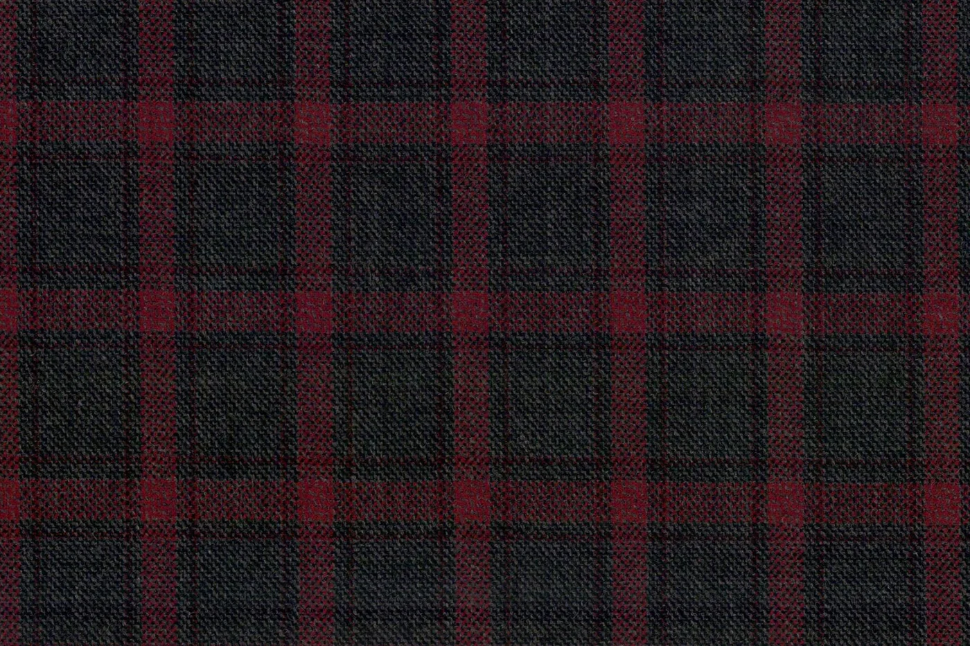 Mayfair 28430-130 GREY W/ RED WPANE fabric swatch
