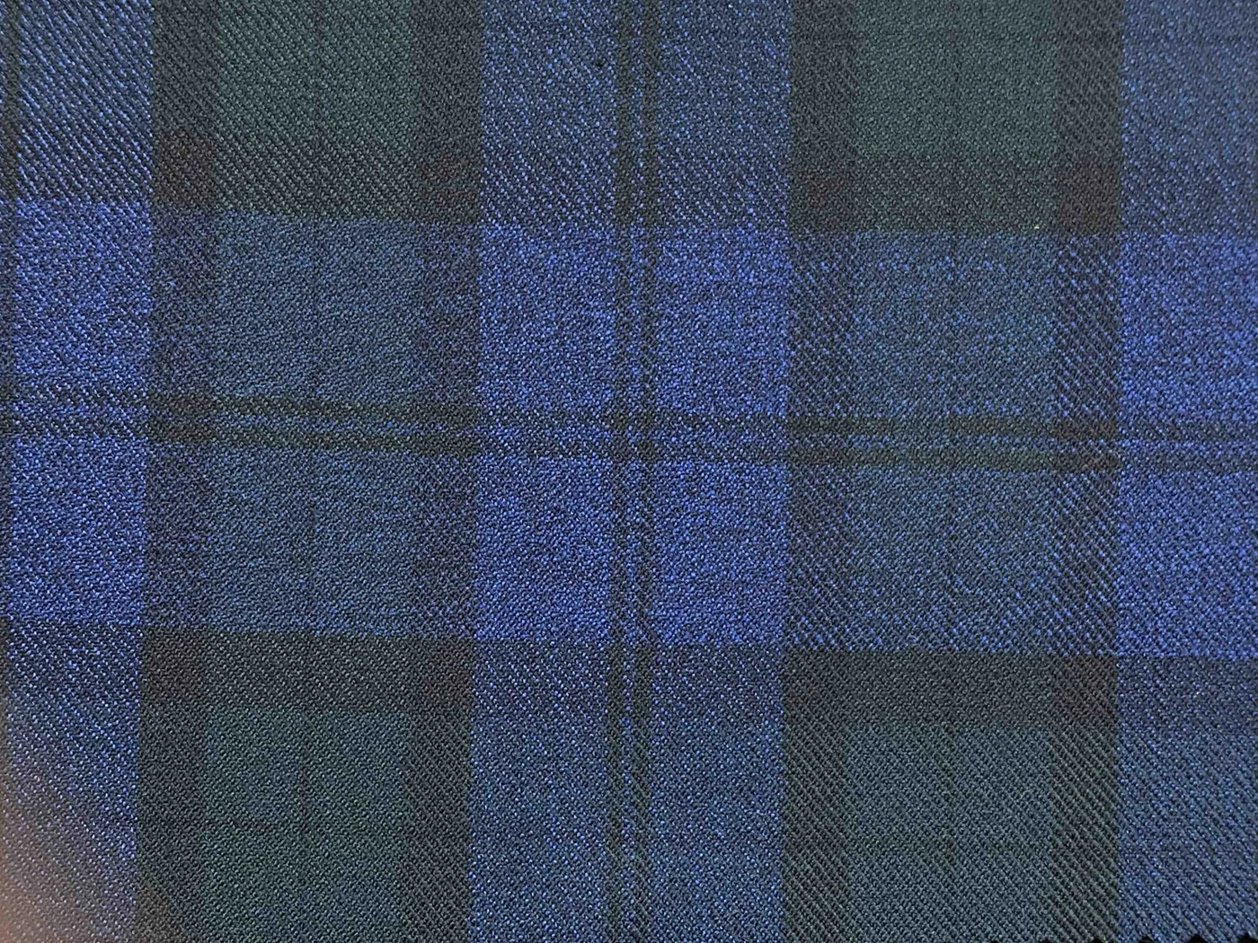 Mayfair 28791-130 BLUE CHECK fabric swatch