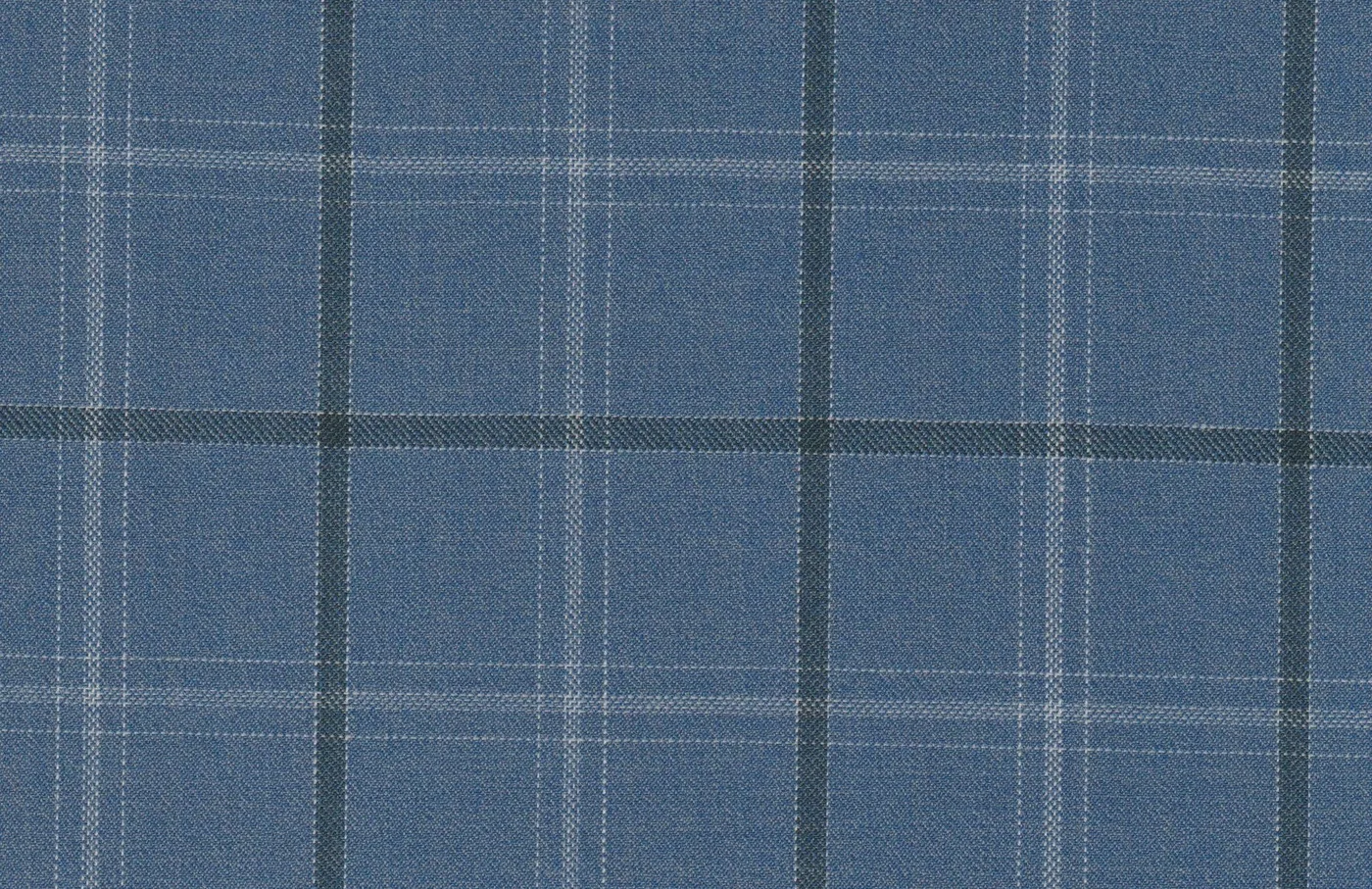 Michelangelo Sports Jacketing 28836-160 LT. BLUE WINDOWPANE fabric swatch