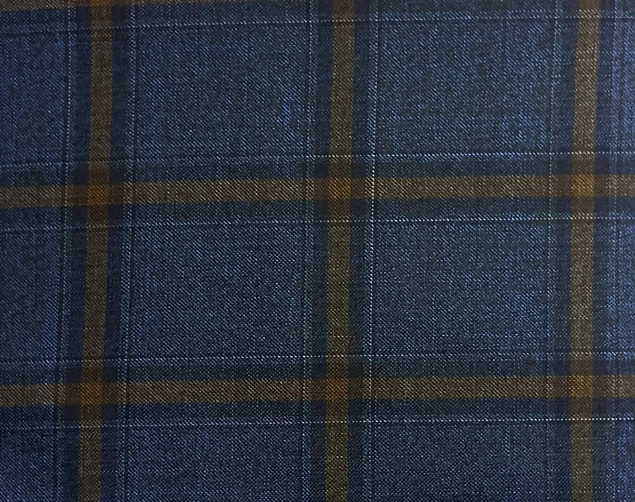 Michelangelo Sports Jacketing 28862-160 BLUE W/BRONZE WPANE fabric swatch