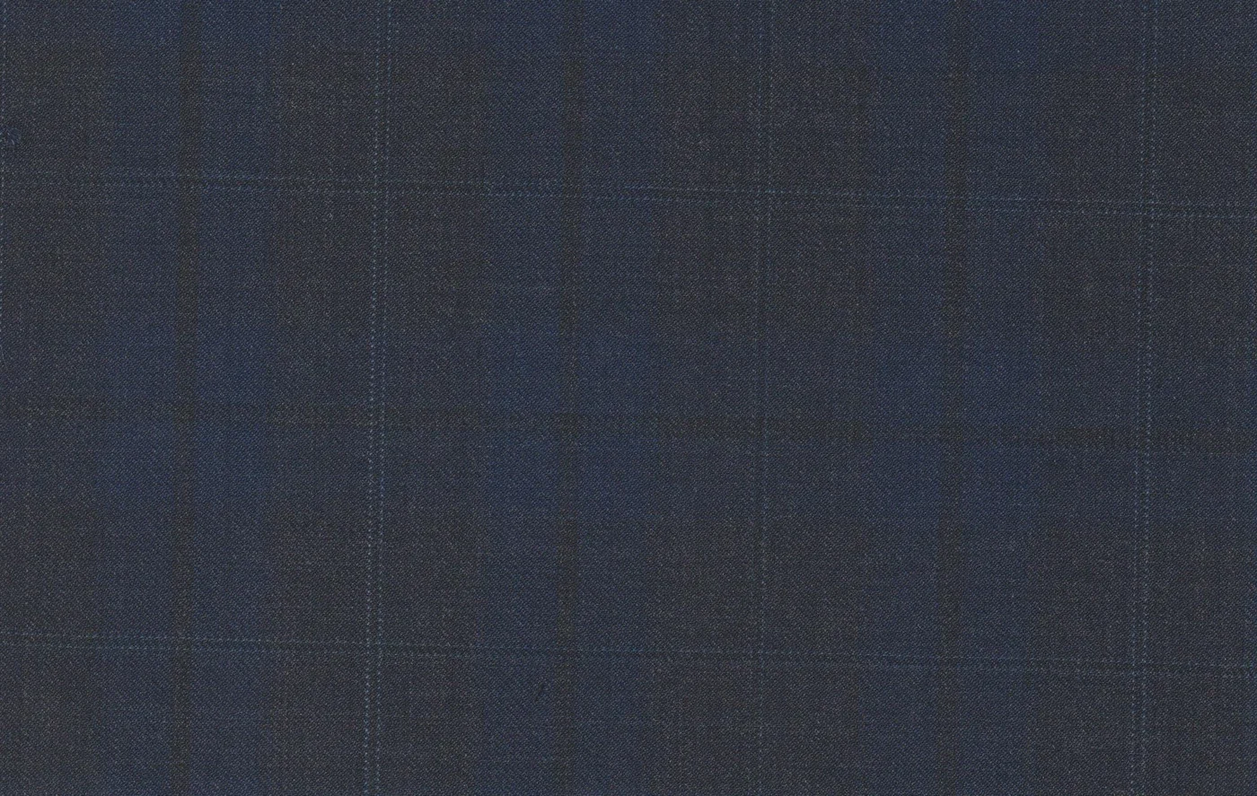 Michelangelo Sports Jacketing 28866-160 MISTY BLUE CHECK fabric swatch