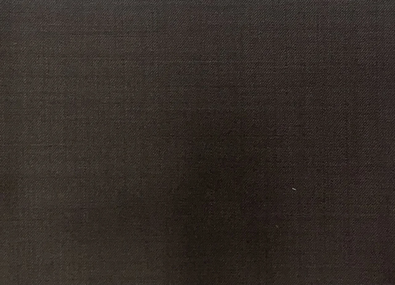 Michelangelo Stretch Wool 28980-160 DARK BROWN fabric swatch