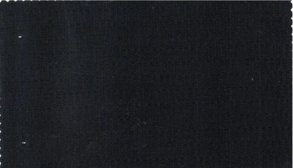 Michelangelo Stretch Wool 29865-160 Black Self fabric swatch