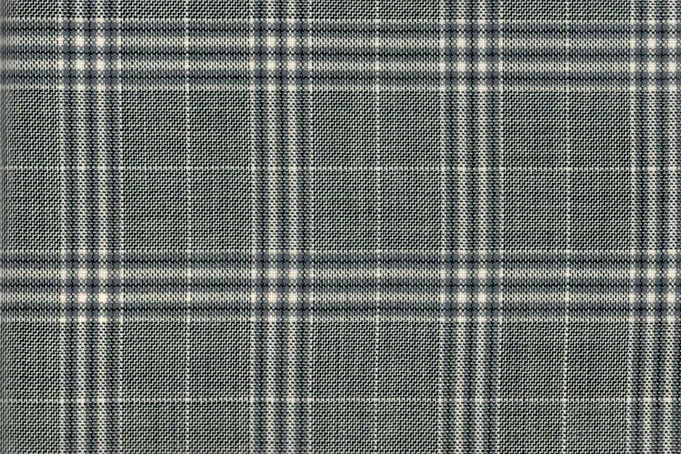 Napoli Four Seasons 27371-180 LIGHT GREY CHECK fabric swatch