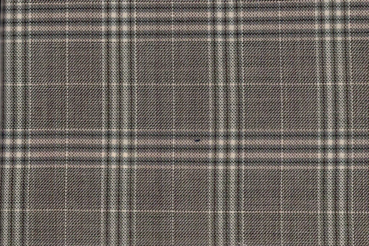 Napoli Four Seasons 27373-180 BEIGE CHECK fabric swatch