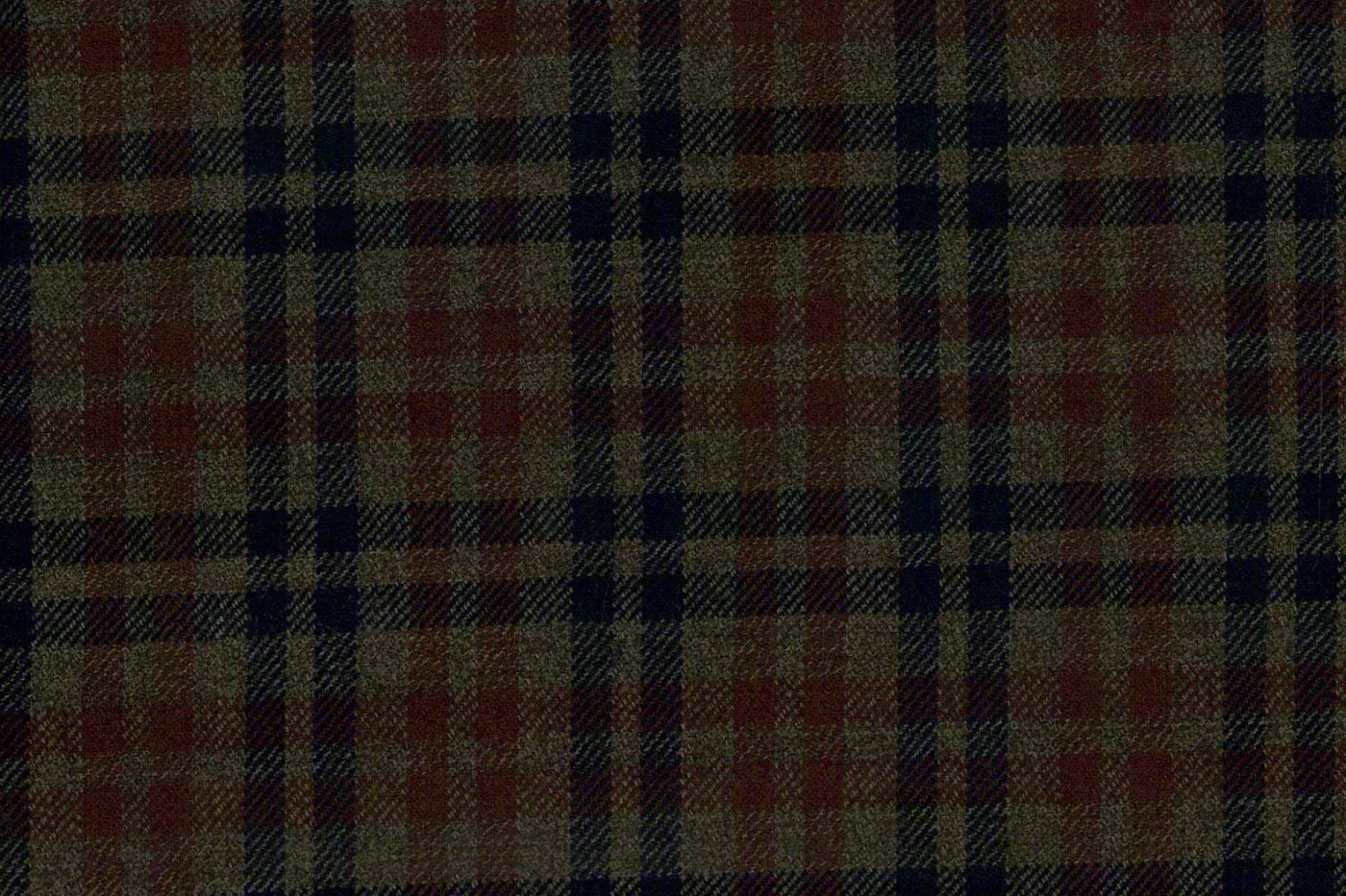 Napoli Four Seasons 27384-180 OLIVE MULTI CHECK fabric swatch