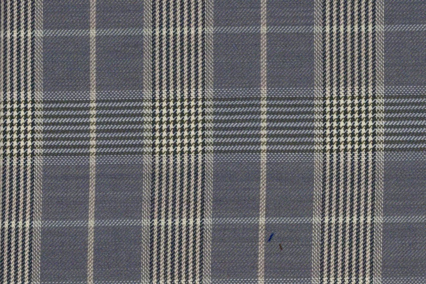 Napoli Four Seasons 27388-180 ASH GREY W/IVORY CHK fabric swatch