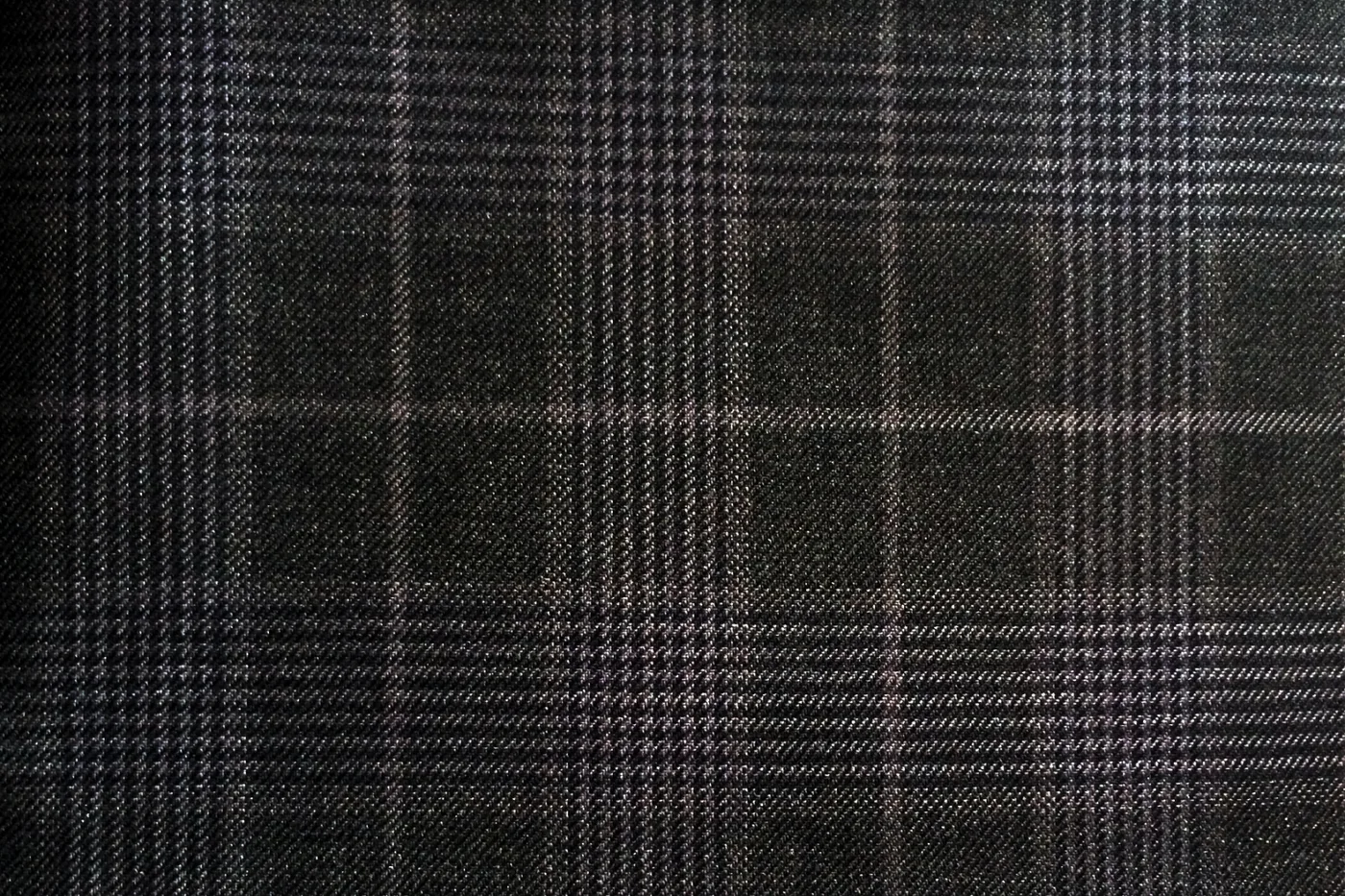 Napoli Four Seasons 27390-180 GREY CHECK fabric swatch