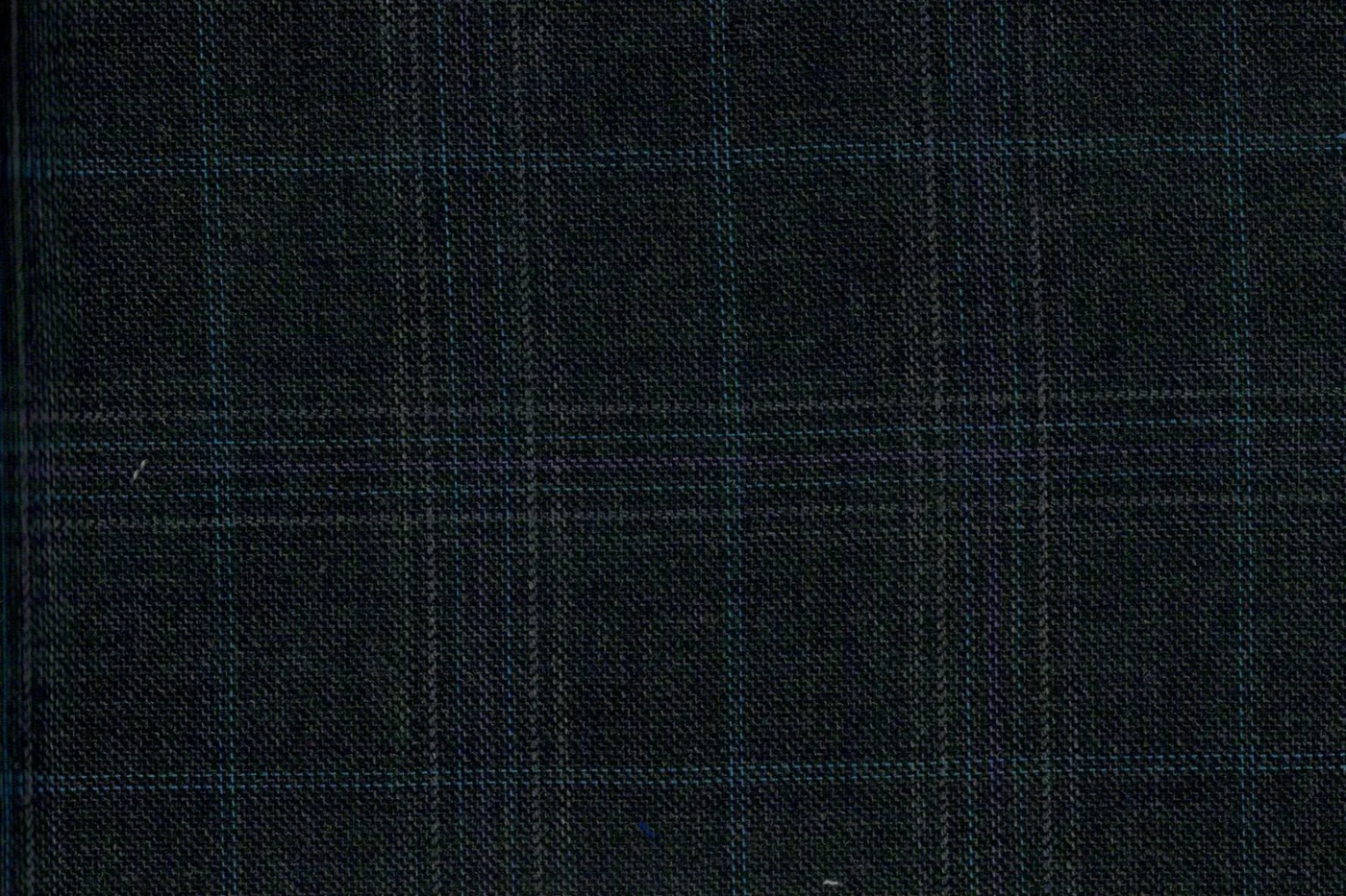 Napoli Four Seasons 27395-180 GREY W/BLUE CHECK fabric swatch