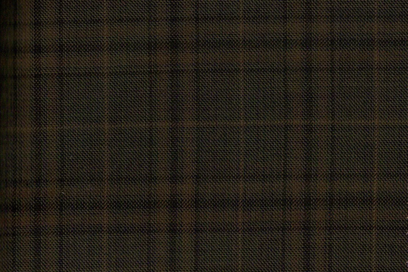 Napoli Four Seasons 27401-180 BROWN SHADOW CHK fabric swatch