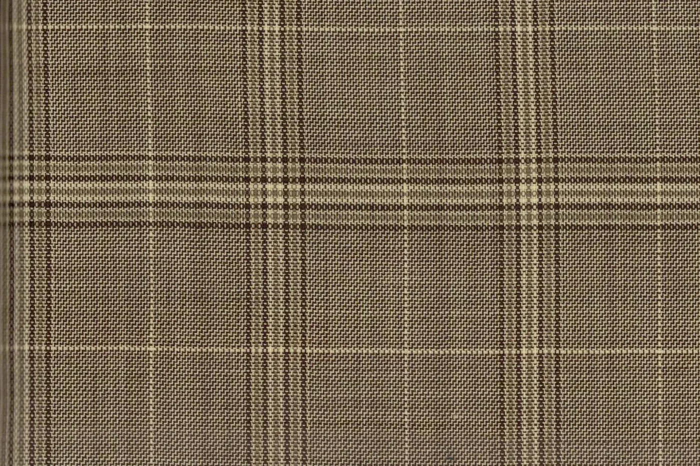 Napoli Four Seasons 27402-180 GOLDISH CHECK fabric swatch
