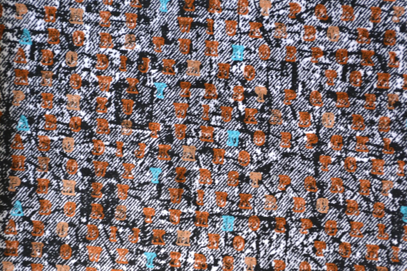 RD Shirting 28117-65 BROWN/GREY FANCY fabric swatch