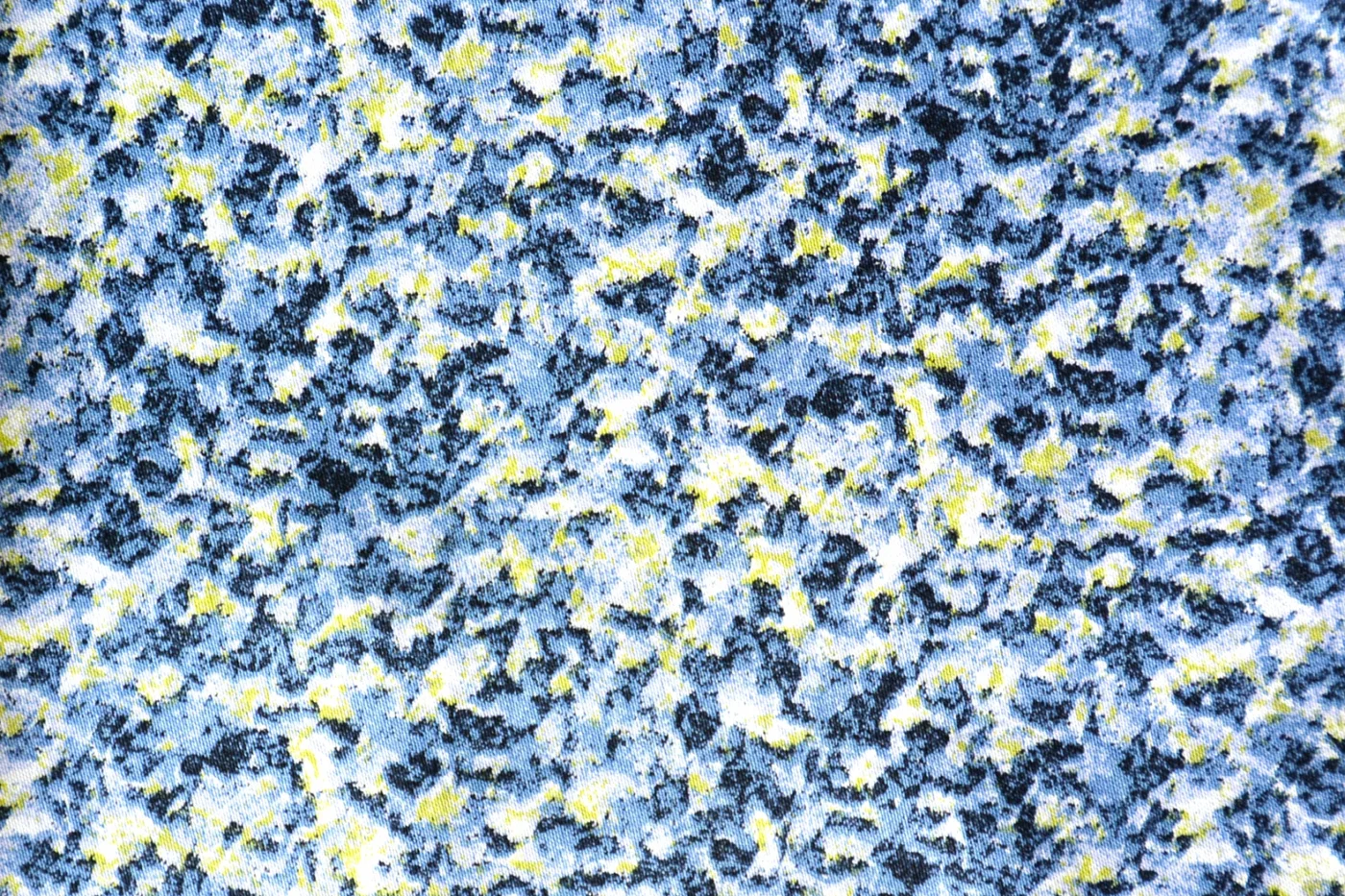 RD Shirting 28126-65 MARINE BLUE FLORAL fabric swatch