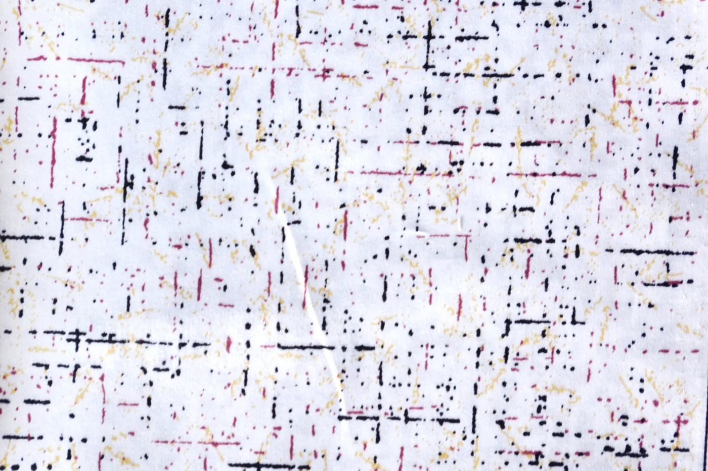 RD Shirting 28131-65 TAN ON WHITE PICASSO fabric swatch