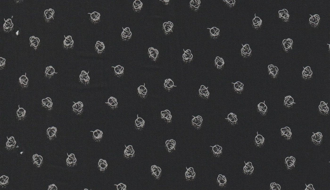 RD Shirting 28916-65 BLACK ACORN fabric swatch